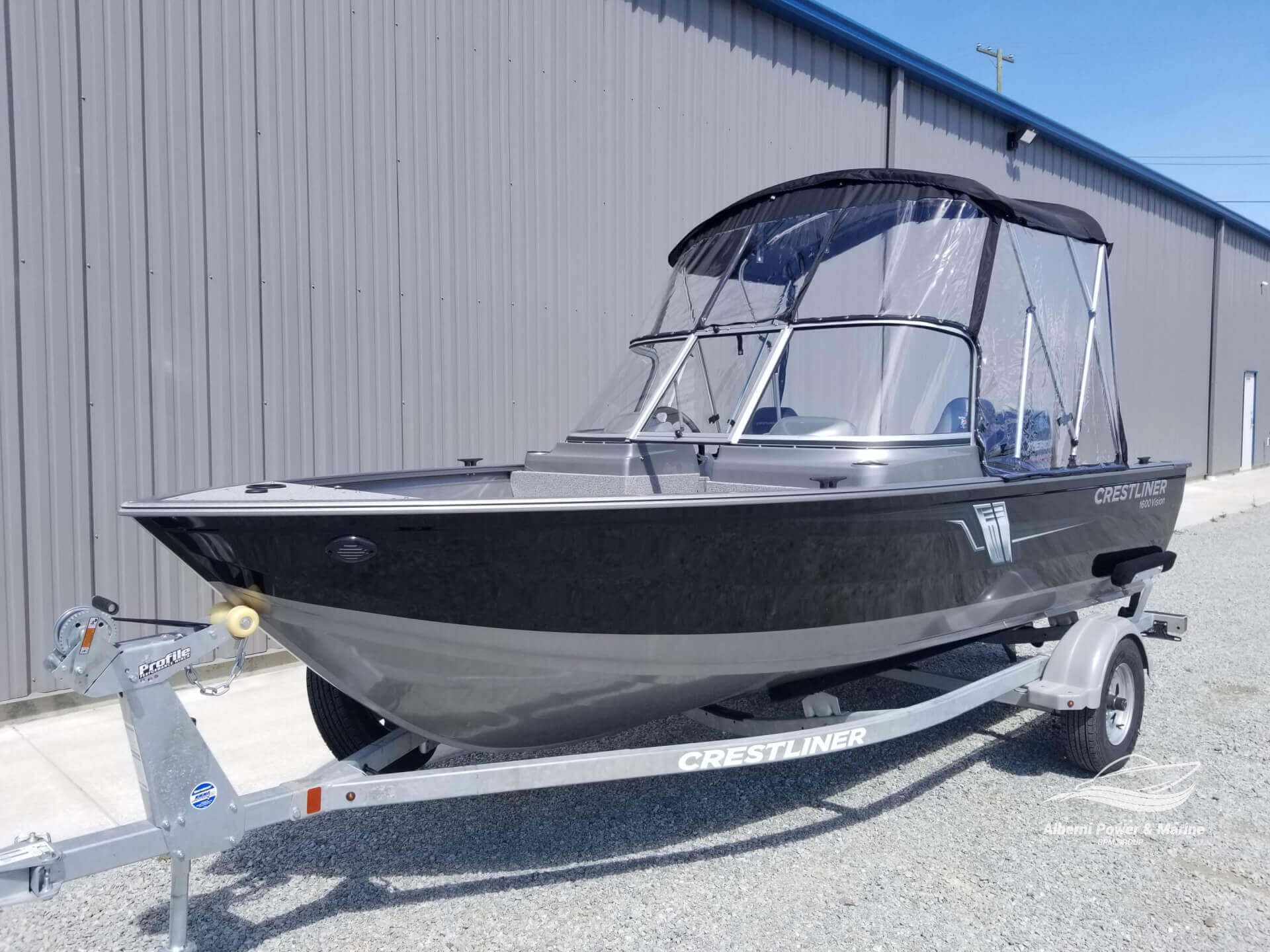 2019 Crestliner 1600 Vision Silver For Sale Alberni Power And Marine