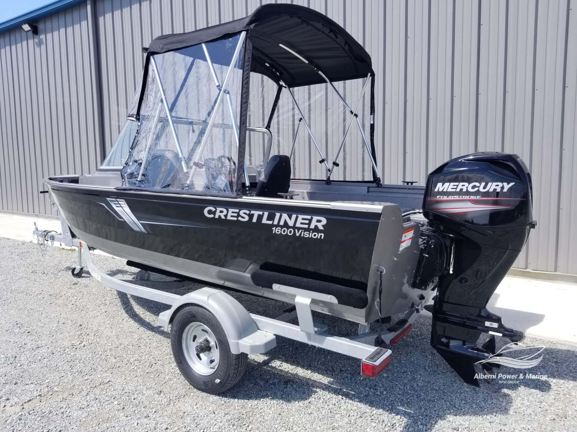 2019 Crestliner 1600 Vision Silver For Sale | Alberni Power & Marine ...