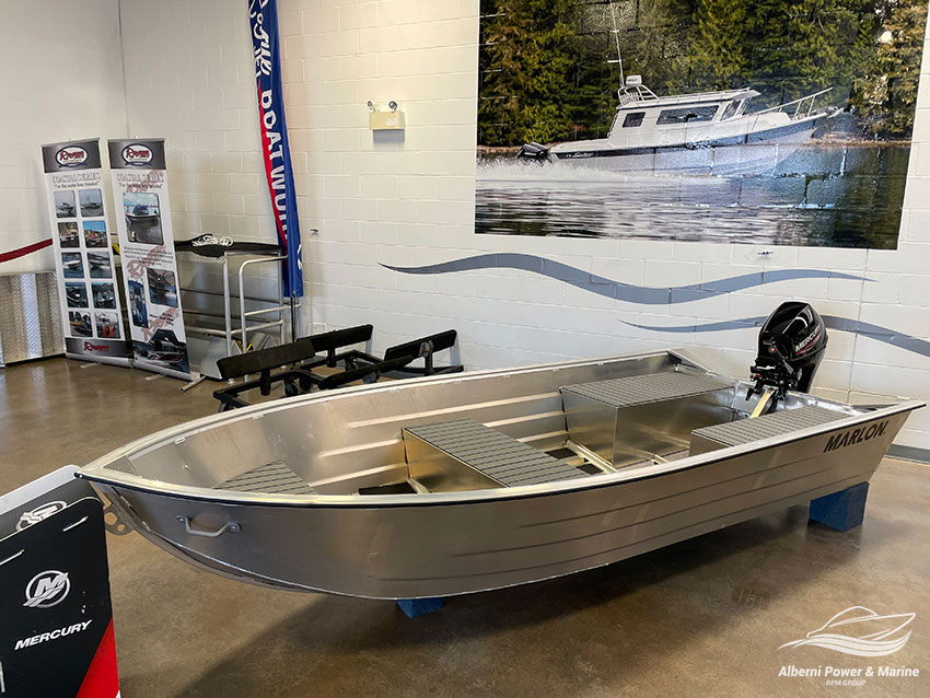 Marlon Welded Utility Boat WV12S Package For Sale Alberni Power