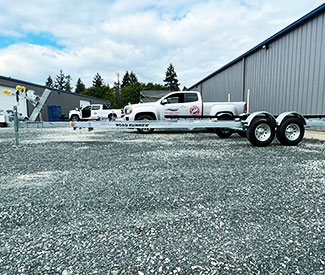 8500 lbs Tandem Axle Trailer 