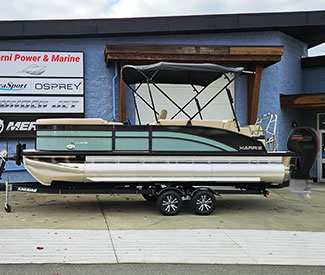 Cruiser 210 CS Sage Green Tritoon