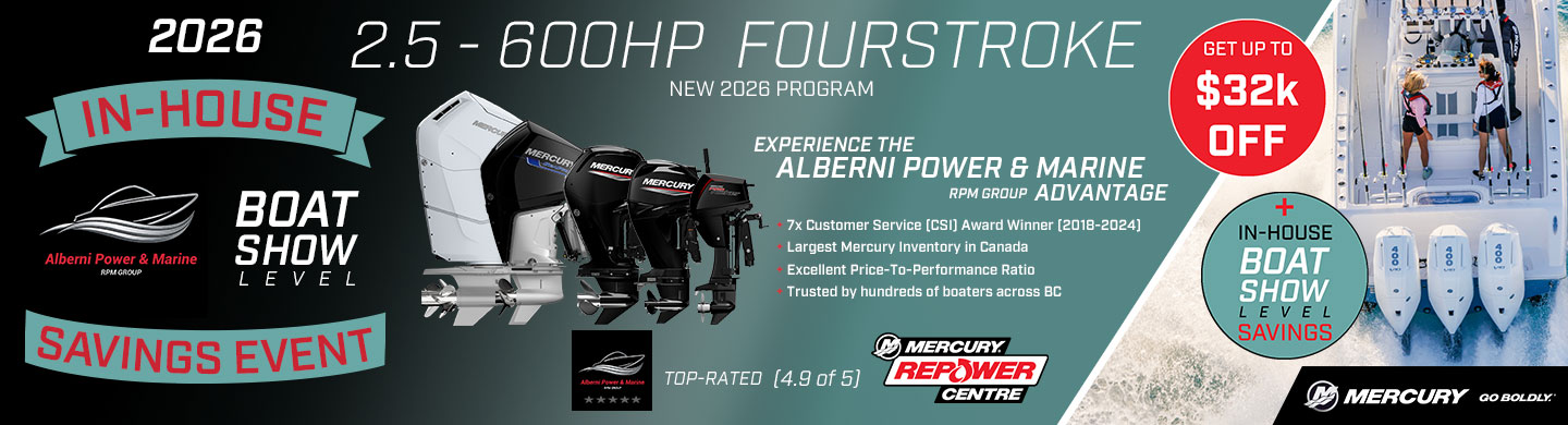 2.5 - 30 hp mercury fourstroke®