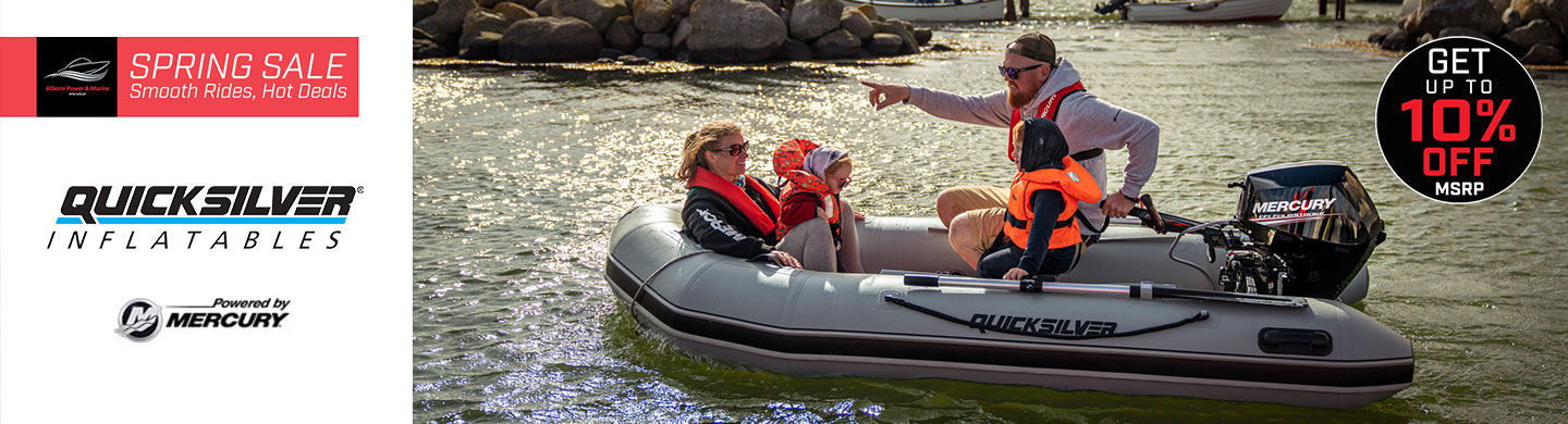 Mercury Quicksilver Inflatable Boats For Sale