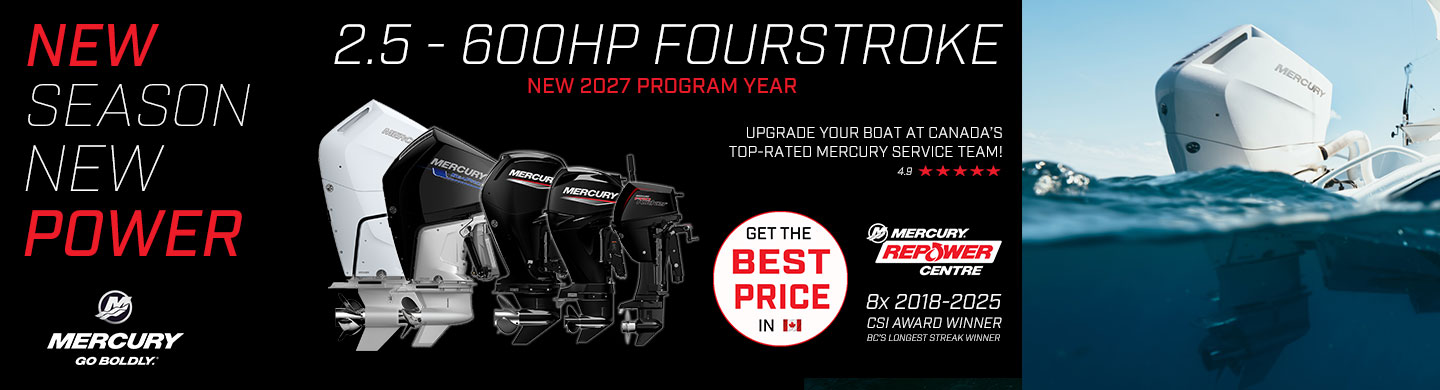 2.5 - 30 hp mercury fourstroke®