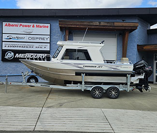 2027 Thunder Jet 21 Chinook Pro - 2/3 Hull w/ Alaskan Bulkhead For