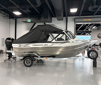 2027 Thunder Jet 185 Luxor Soft Top Storm Blue - 2/3 Hull Paint