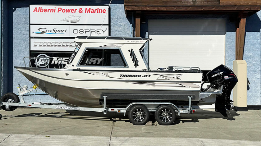 2027 Thunder Jet 21 Chinook Pro - 2/3 Hull w/ Alaskan Bulkhead For