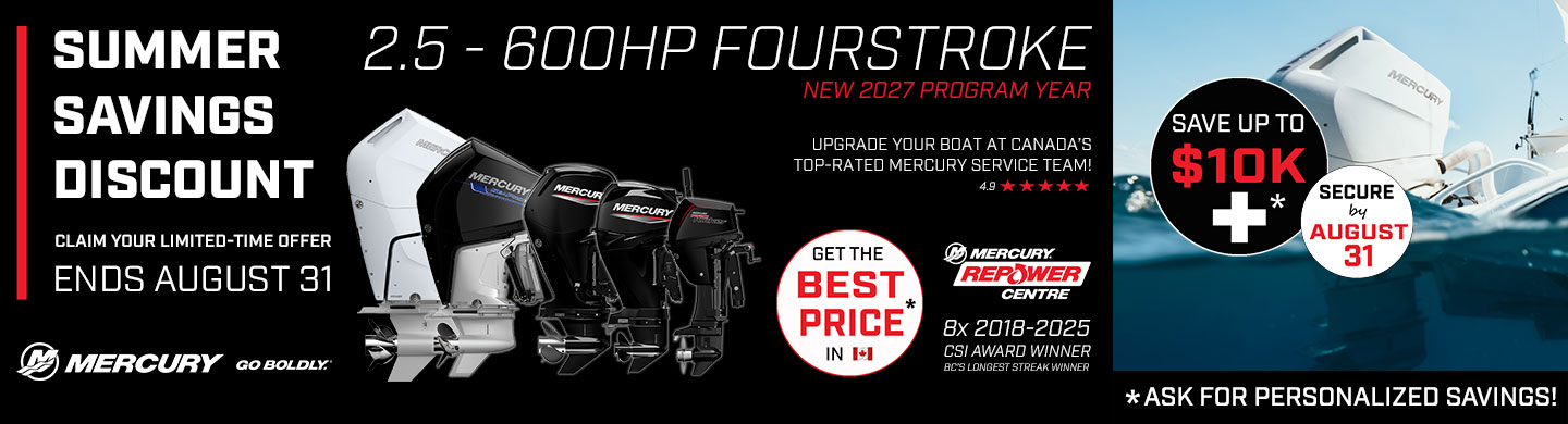2.5 - 30 hp mercury fourstroke®
